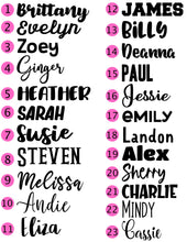 Load image into Gallery viewer, NAME DECAL - GLOSSY METALLIC - Love Lyttle