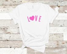 Load image into Gallery viewer, LOVE TSHIRT (2 STYLES)
