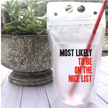 Load image into Gallery viewer, MOST LIKELY TO... DRINK POUCH (10 STYLES)