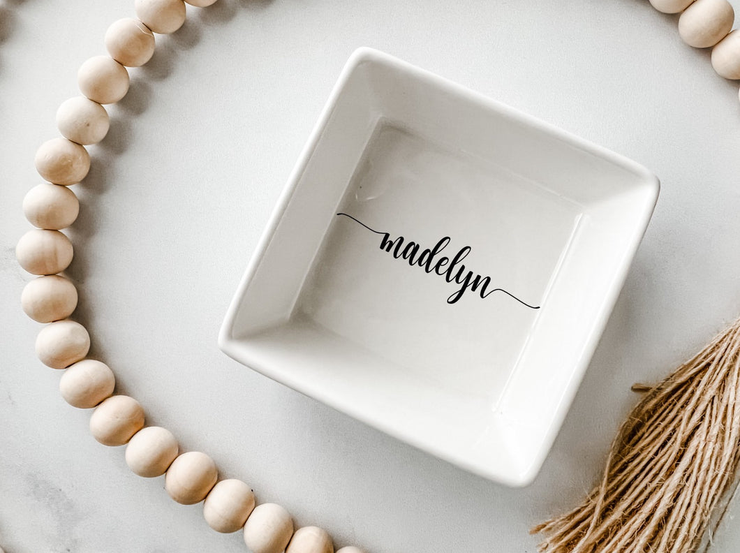 NAME RING DISH